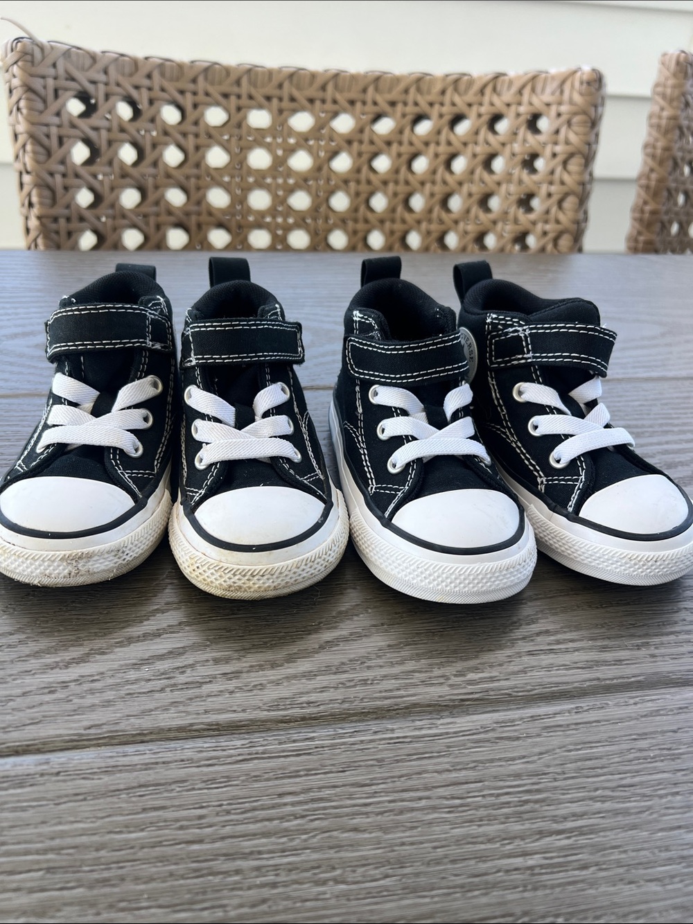 Converse High Tops, Boys Shoes, Sizes 5 and 7